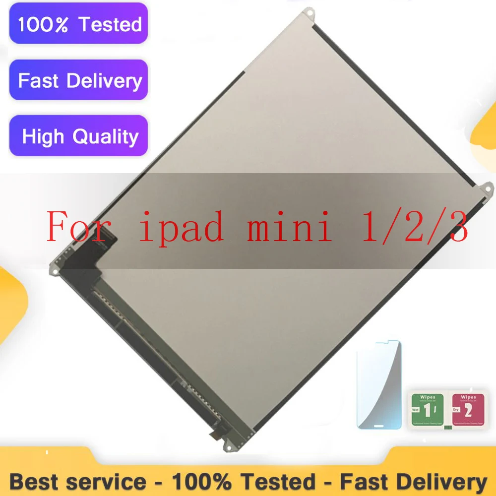LCD Display Or Touch Screen For iPad Mini 1/2/3 Gen Retina ipad mini A1432 A1454 A1455 Mini2 A1489 A1490 A1491 Mini3 A1599 A1600
LCD Display Or Touch Screen For iPad Mini 1/2/3 Gen Retina ipad mini A1432 A1454 A1455 Mini2 A1489 A1490 A1491 Mini3 A1599 A1600