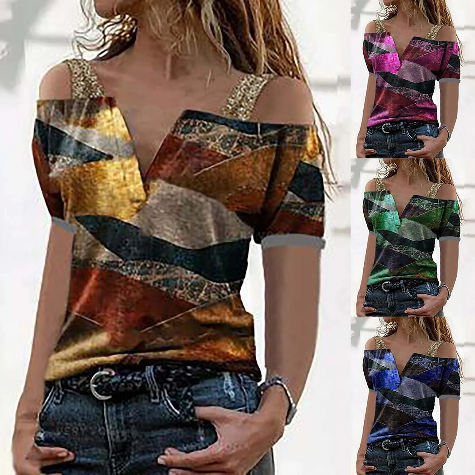 Short Sleeve T-shirts Plus Size Top And Tee Street Casual Tops for Girls Summer Women's Tee Shirt Woman Clothes Round Neck Tees
Short Sleeve T-shirts Plus Size Top And Tee Street Casual Tops for Girls Summer Women's Tee Shirt Woman Clothes Round Neck Tees