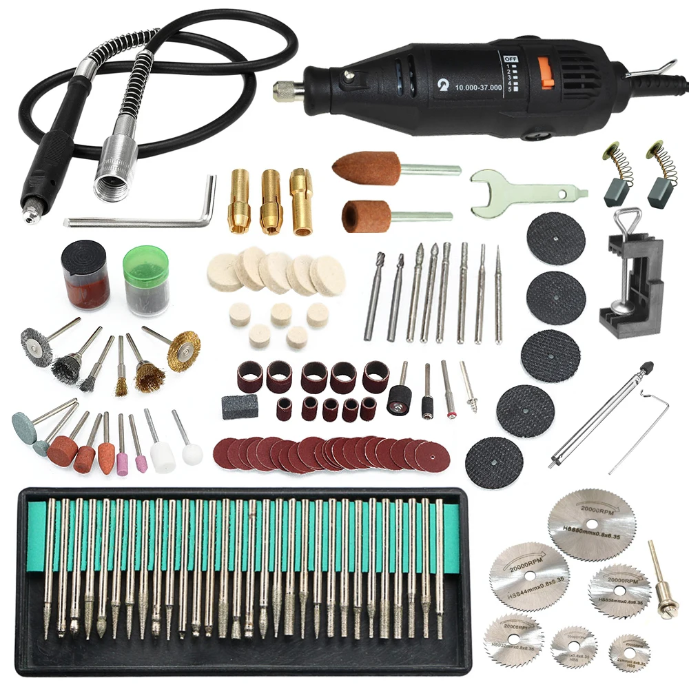 Электрическая дрель Dremel шлифовальный станок 130 Вт гравировальная ручка шлифовальный станок Мини дрель DIY дрель Электрический вращающийся и...
Электрическая дрель Dremel шлифовальный станок 130 Вт гравировальная ручка шлифовальный станок Мини дрель DIY дрель Электрический вращающийся и...