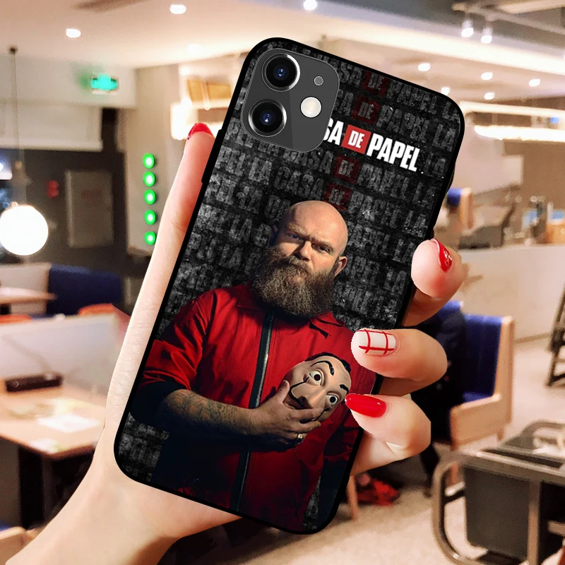 Money Heist TV Phone case For iphone 5 5S SE 5C 6 6S 7 8 plus X XS XR 11 12 mini Pro Max 2021 black prime trend Luxury brand
Money Heist TV Phone case For iphone 5 5S SE 5C 6 6S 7 8 plus X XS XR 11 12 mini Pro Max 2021 black prime trend Luxury brand