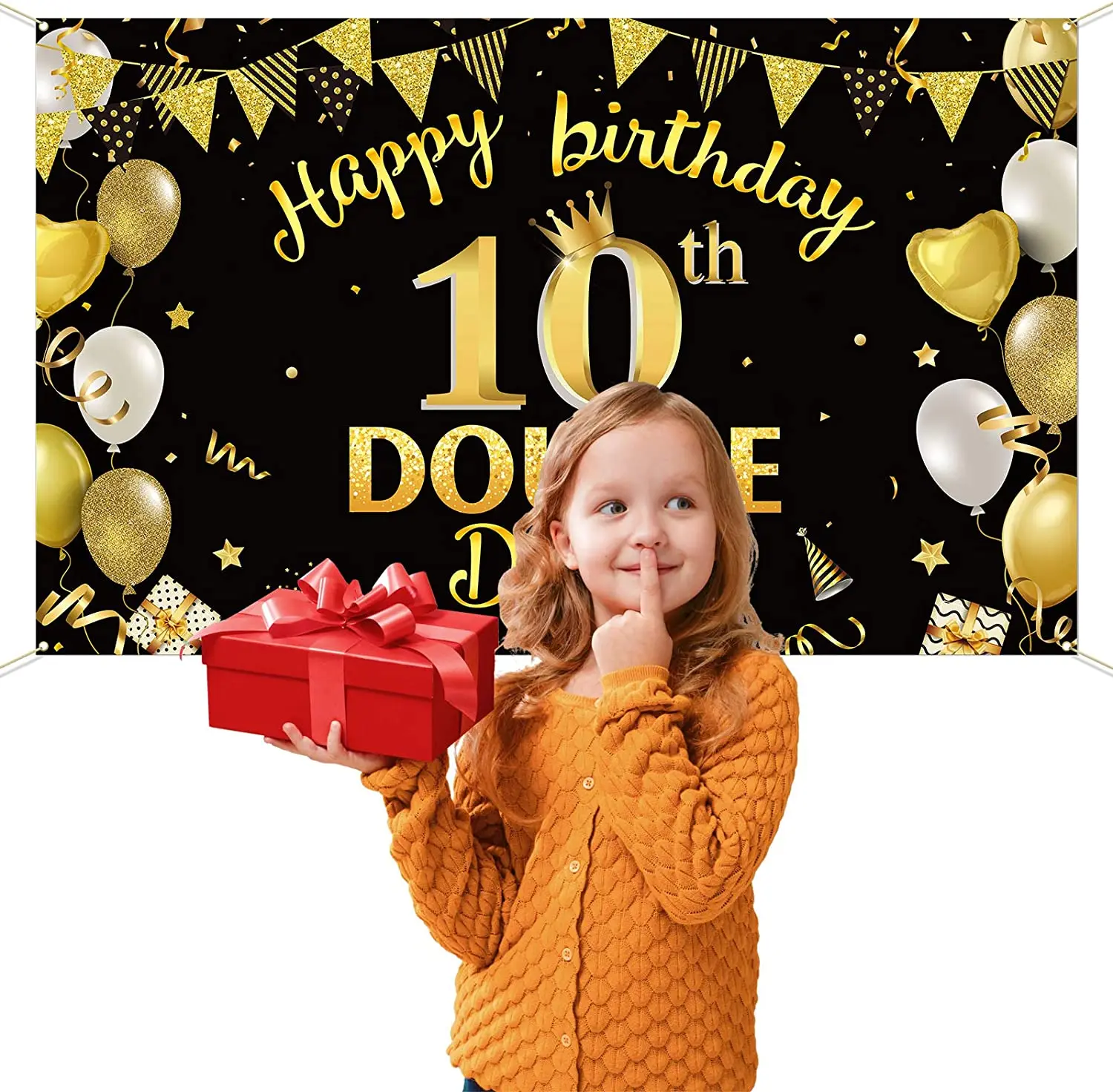 Декор для дня рождения с двумя цифрами на 10 дней рождения, фон для детской вечеринки на 10 дней рождения, для девочек и мальчиков, баннер на 10 д...
Декор для дня рождения с двумя цифрами на 10 дней рождения, фон для детской вечеринки на 10 дней рождения, для девочек и мальчиков, баннер на 10 д...