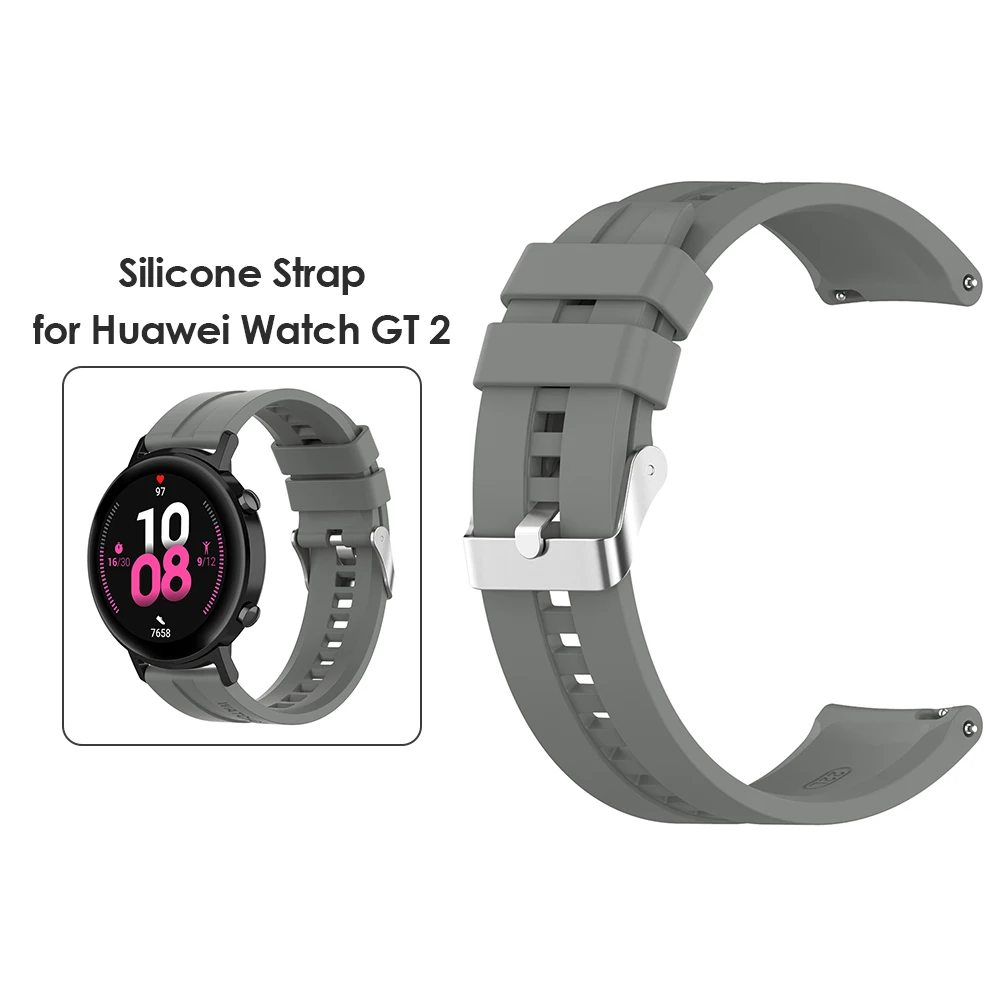 Ремешок силиконовый для часов Huawei Watch GT 2 42 мм, сменный Браслет для Samsung Galaxy Watch 3 41 мм 
Ремешок силиконовый для часов Huawei Watch GT 2 42 мм, сменный Браслет для Samsung Galaxy Watch 3 41 мм