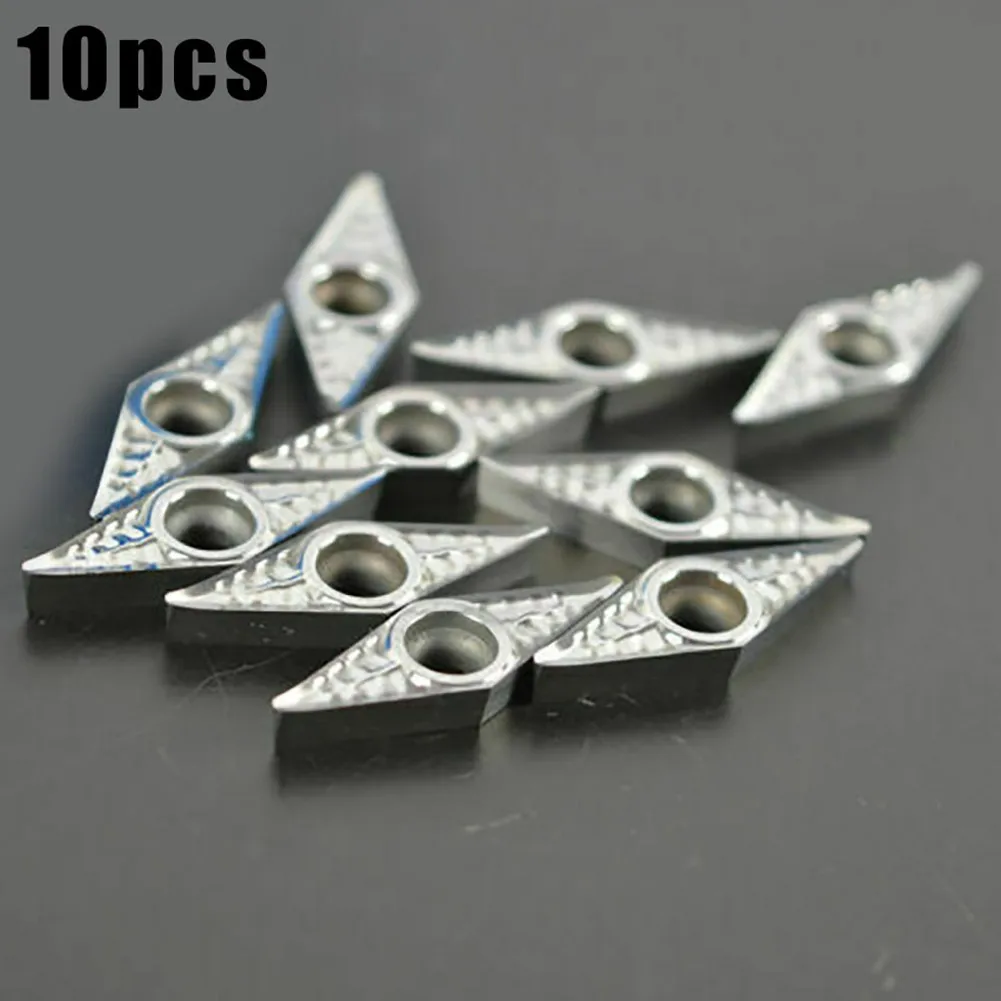 10pcs New VCGT110308-AK H01 Blade Carbide Turning Tool Durable Inserts Lathe Cutting Tools Metalworking
10pcs New VCGT110308-AK H01 Blade Carbide Turning Tool Durable Inserts Lathe Cutting Tools Metalworking