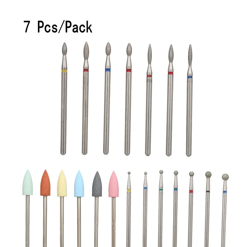 6pcs/set Ball Diamond Nail Drill Milling Cutter for Electric Manicure Machine Rotary Burr Nail Gel Cuticle Clean Accessories
6pcs/set Ball Diamond Nail Drill Milling Cutter for Electric Manicure Machine Rotary Burr Nail Gel Cuticle Clean Accessories