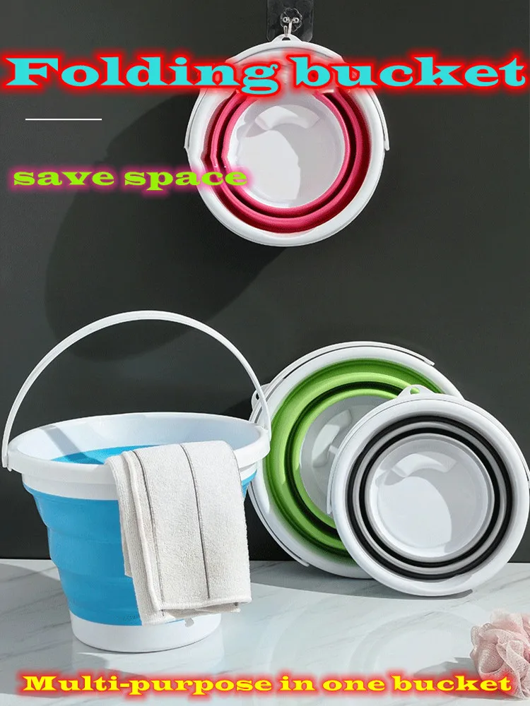 Household Portable Folding Bucket Camping Washbasin Basin Silicone Collapsible Fishing Car Wash Cleaning Supplies Home Storage
Household Portable Folding Bucket Camping Washbasin Basin Silicone Collapsible Fishing Car Wash Cleaning Supplies Home Storage