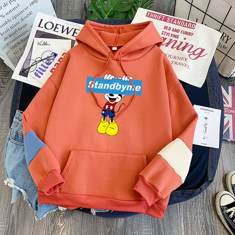 Disney Anime Hoodie Sweatshirt Mickey Mouse Streetwear Harajuku Hoodie Pullover Oversized Contrast Color Autumn Winter Hoodie
Disney Anime Hoodie Sweatshirt Mickey Mouse Streetwear Harajuku Hoodie Pullover Oversized Contrast Color Autumn Winter Hoodie