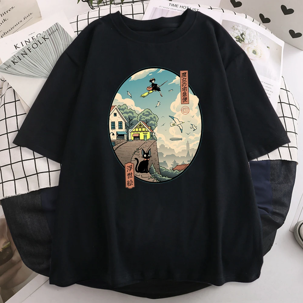 Ukiyoe Kiki Delivery Service Print Short Sleeve T Shirts Women Oversized Korean T-shirts Female Casual Fashion Tees For Women
Ukiyoe Kiki Delivery Service Print Short Sleeve T Shirts Women Oversized Korean T-shirts Female Casual Fashion Tees For Women