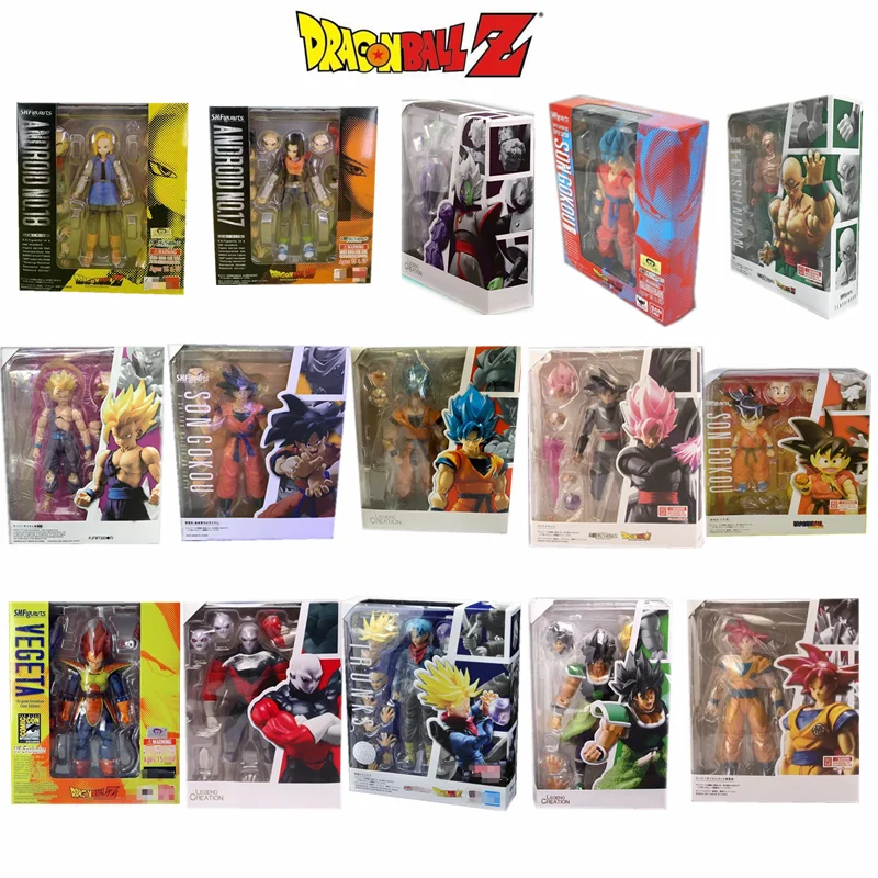 Dragon Ball Z Son Goku Anime Figure DBZ Toys Android 17 Jiren Super Saiyan Model Trunks Vegeta Figma Juguetes Moveable Figurine
Dragon Ball Z Son Goku Anime Figure DBZ Toys Android 17 Jiren Super Saiyan Model Trunks Vegeta Figma Juguetes Moveable Figurine