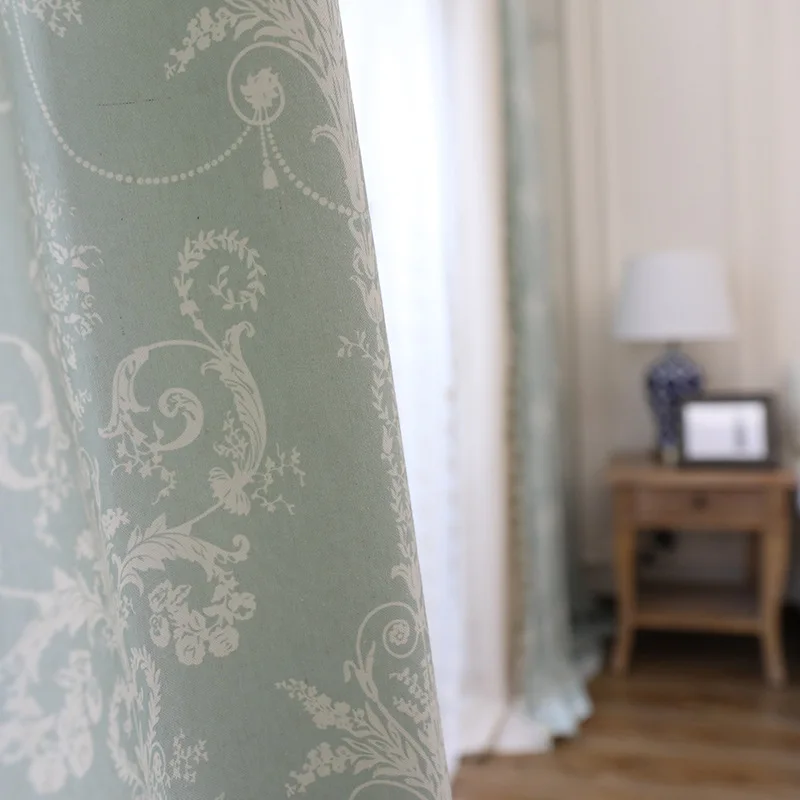 French fresh and simple European modern imitation cotton and linen printing Nordic modern curtains living room bedroom
French fresh and simple European modern imitation cotton and linen printing Nordic modern curtains living room bedroom