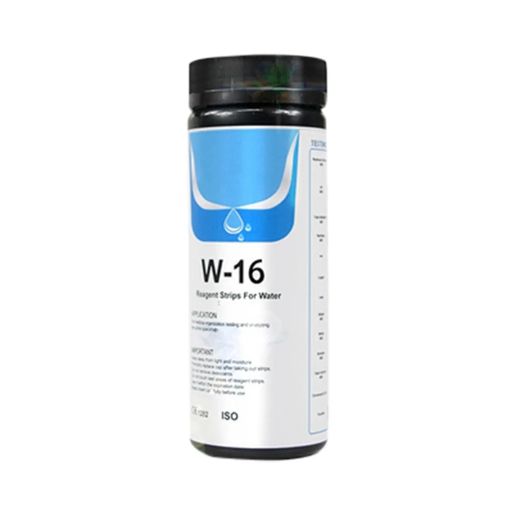 50/100 Swimming Pool Test Strip 16 In 1 Ph Water Test Strip Degree Test Hot Spring Water Quality Ph Level Test Paper
50/100 Swimming Pool Test Strip 16 In 1 Ph Water Test Strip Degree Test Hot Spring Water Quality Ph Level Test Paper