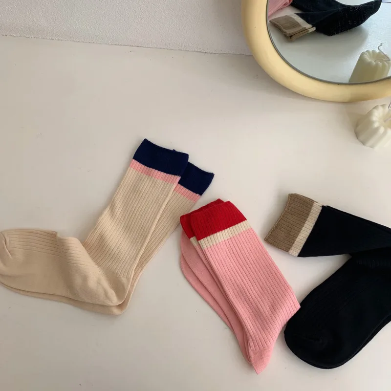 SP&CITY Spring Sports Color Matching Women Short Socks Fashion Striped Middle Cotton Socks Comfortable Simple Art Sock Hipster
SP&CITY Spring Sports Color Matching Women Short Socks Fashion Striped Middle Cotton Socks Comfortable Simple Art Sock Hipster
