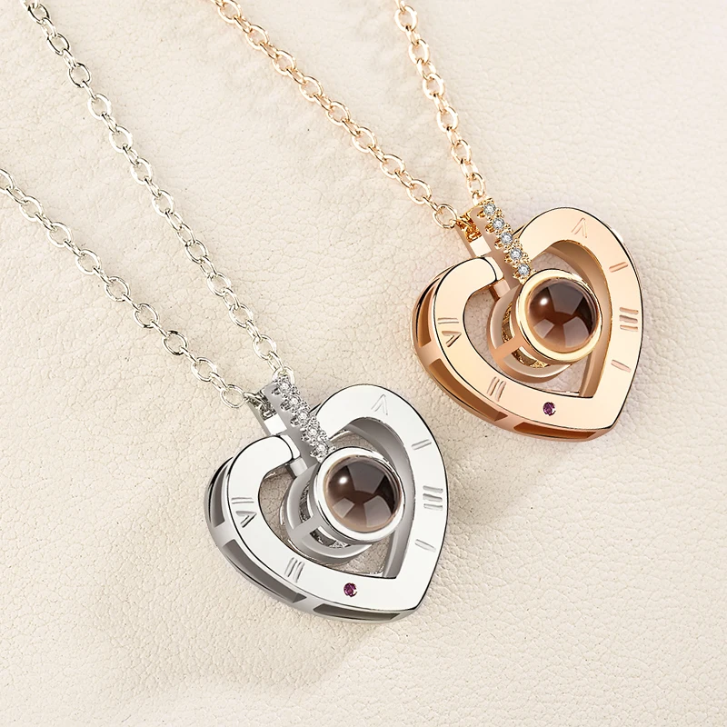 Romantic I Love You Charming Couple Gift Engagement Heart Shape Letter 100 Languages Projection Pendants Necklace
Romantic I Love You Charming Couple Gift Engagement Heart Shape Letter 100 Languages Projection Pendants Necklace