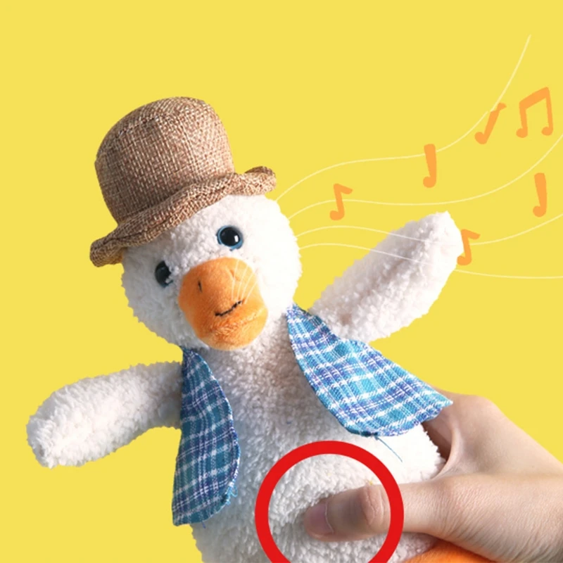Kids Talking Toy Duck Repeat What You Say Plush Toys Electric Stuffed Doll for Boys Girls Educational Gifts
Kids Talking Toy Duck Repeat What You Say Plush Toys Electric Stuffed Doll for Boys Girls Educational Gifts