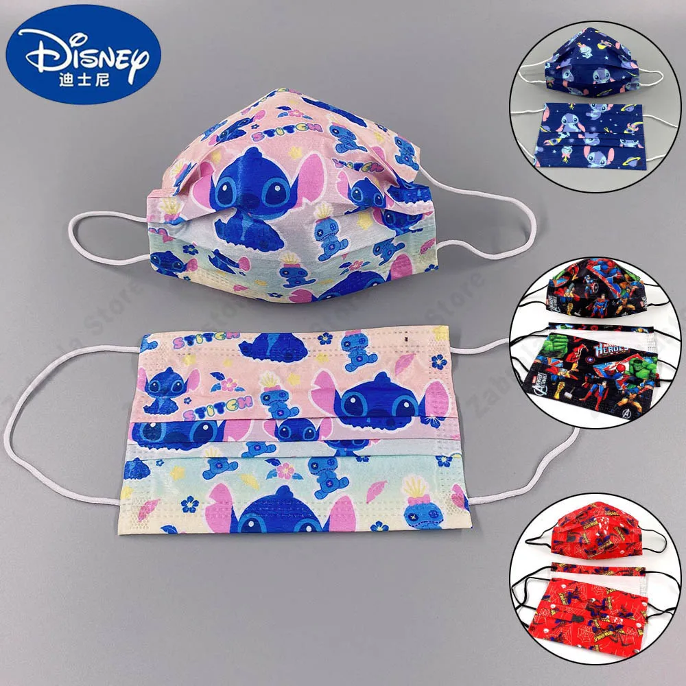 50Pcs Disney Cartoon Pattern Stitch Cartoon Anime Children's Face Masks Kids Mascara Black Avengers Spiderman Disposable Masks
50Pcs Disney Cartoon Pattern Stitch Cartoon Anime Children's Face Masks Kids Mascara Black Avengers Spiderman Disposable Masks