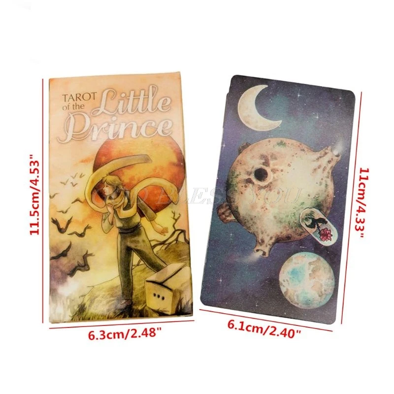 Tarot of the Little Prince Whimsical Loosely 78 Deck Cards Guidance Fate Divination Oracle Family Party Board Game Drop Shipping
Tarot of the Little Prince Whimsical Loosely 78 Deck Cards Guidance Fate Divination Oracle Family Party Board Game Drop Shipping