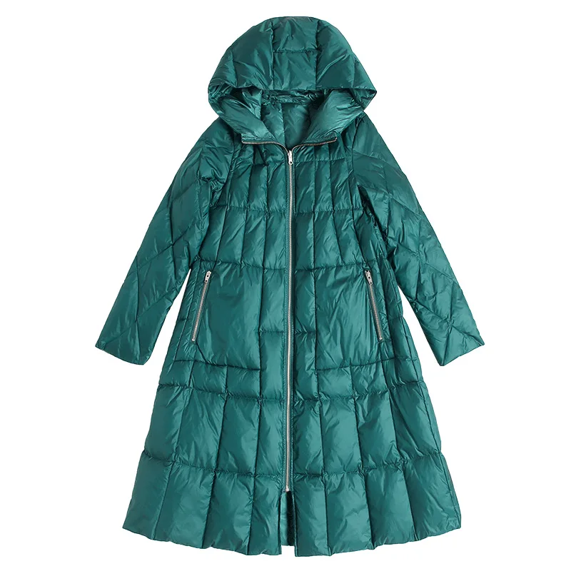 Plus Size Gravida Puffer Overcoat A-Line Long Winter Jacket Women Coat 2021 New Warm Vintage White Duck Down Jackets Female SLA1
Plus Size Gravida Puffer Overcoat A-Line Long Winter Jacket Women Coat 2021 New Warm Vintage White Duck Down Jackets Female SLA1