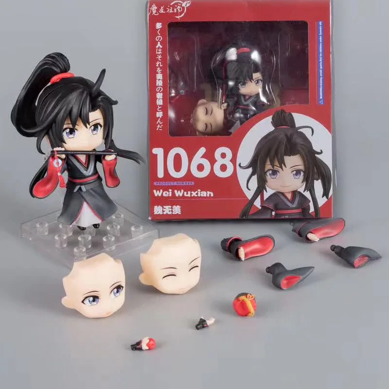 11cm Grandmaster of Demonic Mo Dao Zu Shi Action Figure Toy Lan Wangji Wei WuXian Character Doll Fans Gift
11cm Grandmaster of Demonic Mo Dao Zu Shi Action Figure Toy Lan Wangji Wei WuXian Character Doll Fans Gift