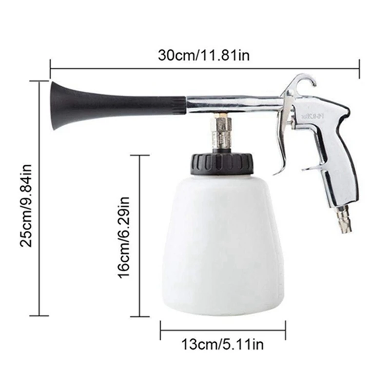 Car High Pressure Washer Dust Remover Dry Cleaning-Gun Tornado Interior Exterior 1000Ml Cleaning Tool (EU for Connector)
Car High Pressure Washer Dust Remover Dry Cleaning-Gun Tornado Interior Exterior 1000Ml Cleaning Tool (EU for Connector)