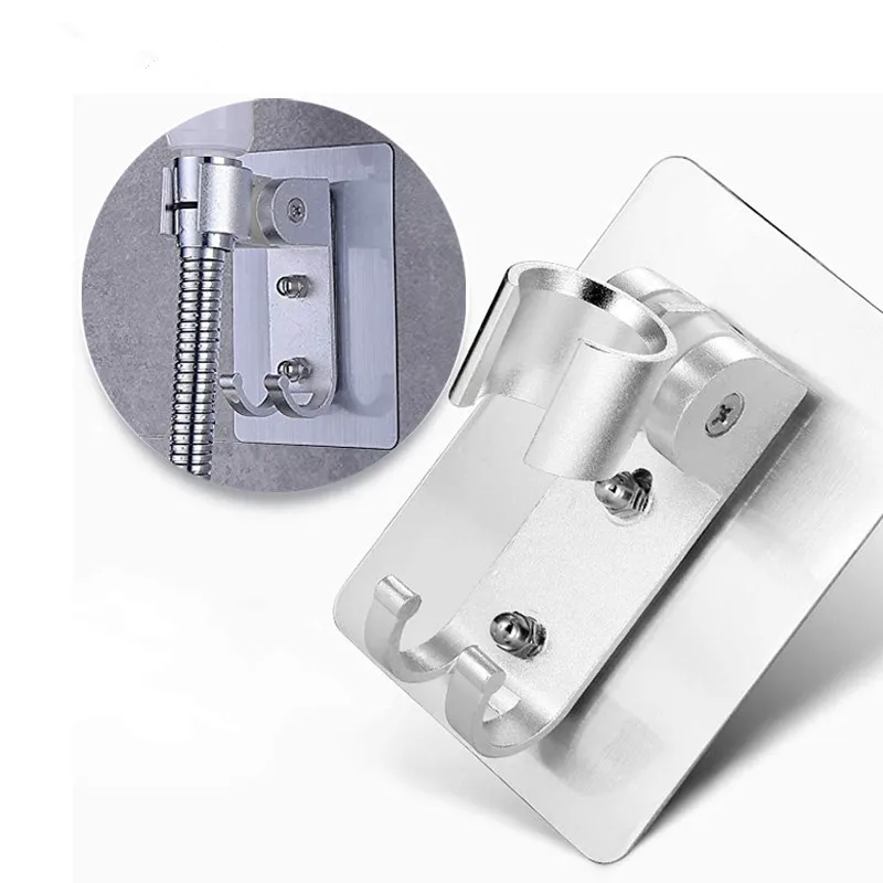 No drill traceless Shower bracket Adjustable Self-adhesive showerhead Holder hook Rustproof Aluminum Bathroom Accessory
No drill traceless Shower bracket Adjustable Self-adhesive showerhead Holder hook Rustproof Aluminum Bathroom Accessory