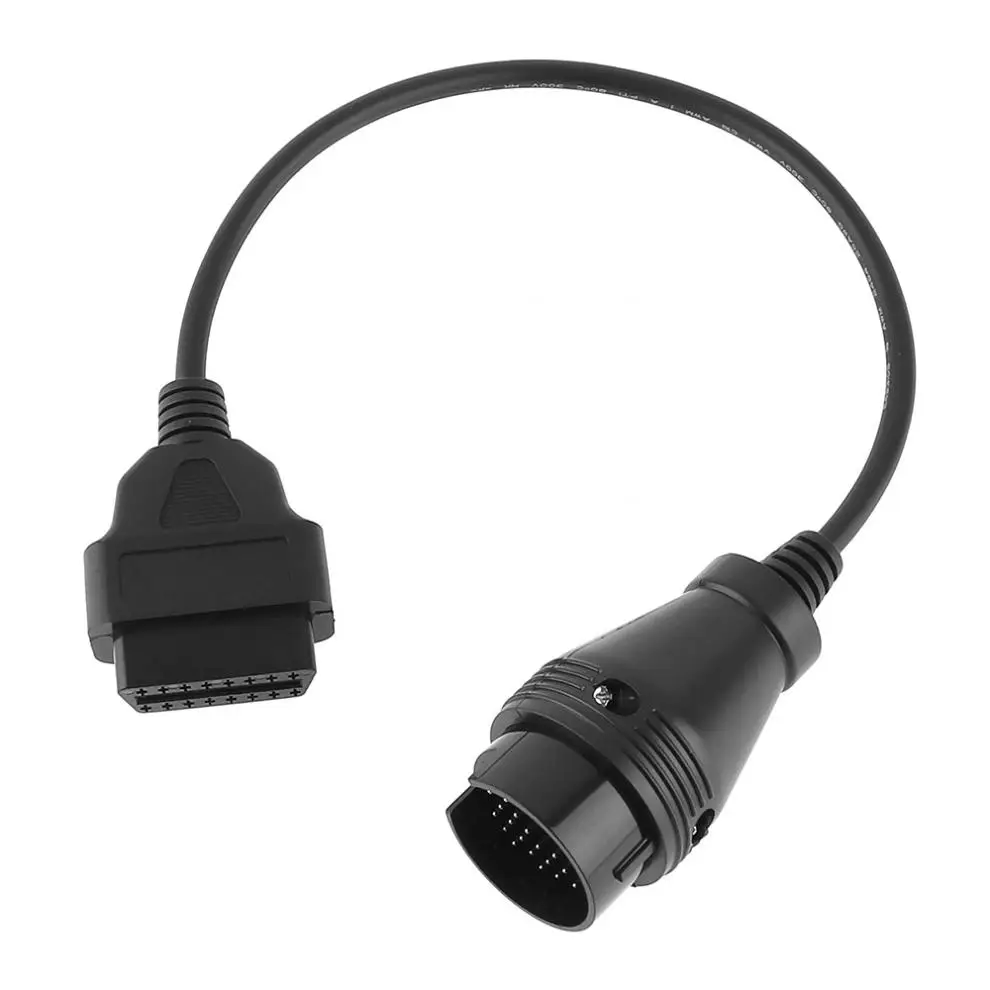 OBD II OBD2 38 Pin Male to 16 Pin Female Diagnostic Adapter Auto Car Connector Cable Adaptor with 27CM Line for Benz MB 38Pin 
OBD II OBD2 38 Pin Male to 16 Pin Female Diagnostic Adapter Auto Car Connector Cable Adaptor with 27CM Line for Benz MB 38Pin