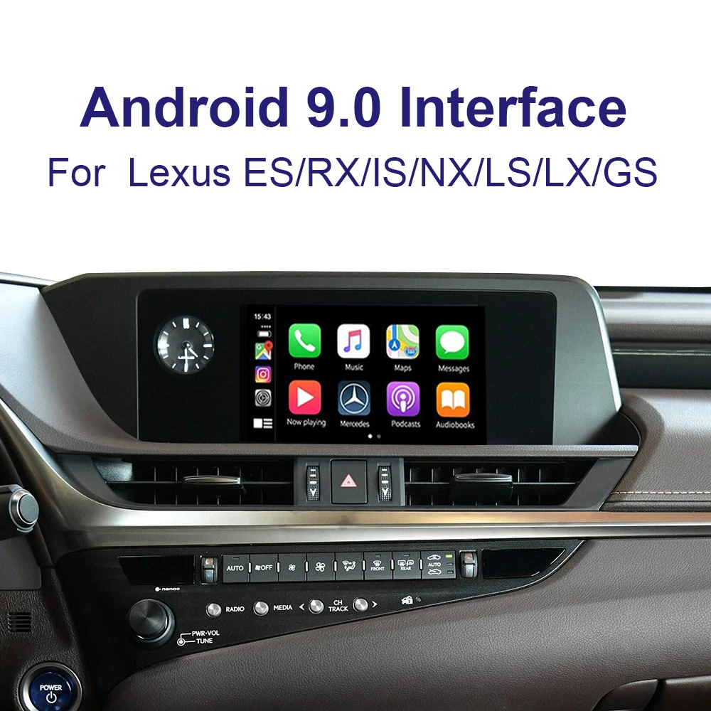 Автомобильное видео Android 9,0 интерфейс для 2013-2018Lexus ES ES200 ES260 ES250 ES300 с wifi APP, MCU
Автомобильное видео Android 9,0 интерфейс для 2013-2018Lexus ES ES200 ES260 ES250 ES300 с wifi APP, MCU