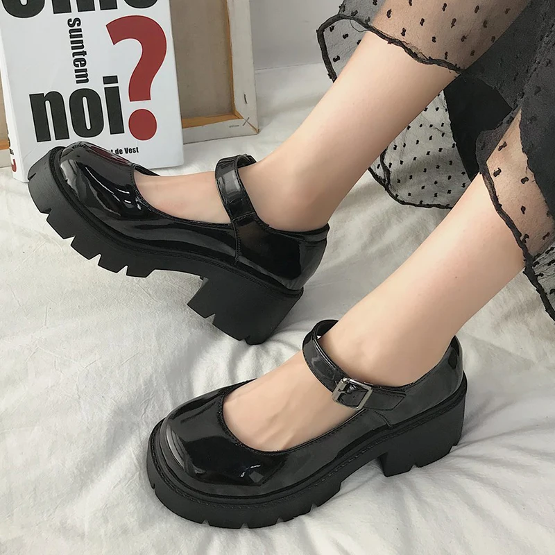 Spring Platform Leather Shoes Women Flats Casual Oxford Loafers Thick Bottom Ladies Wedge Lolita Shoes Mary Jane Women Moccasins 
Spring Platform Leather Shoes Women Flats Casual Oxford Loafers Thick Bottom Ladies Wedge Lolita Shoes Mary Jane Women Moccasins