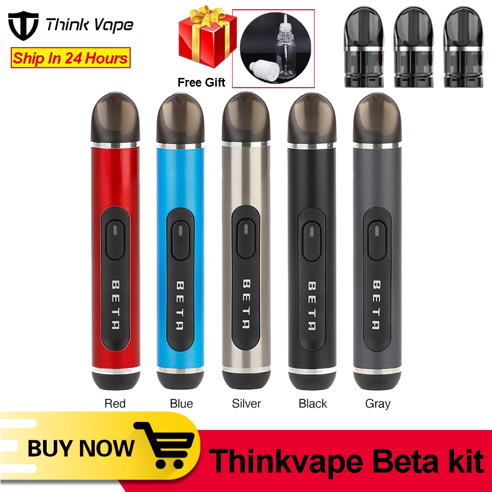Оригинальный набор Think Vape Beta Pod аккумулятор 380 мА · ч 1 2 мл многоразовая ручка