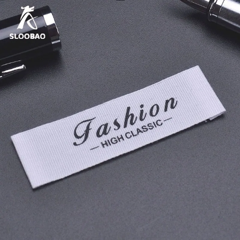 Screen Printing Cotton Weaving edge ribbon Necklace Labels Customization Clothing Label fabric clothing trademark Discoloration
Screen Printing Cotton Weaving edge ribbon Necklace Labels Customization Clothing Label fabric clothing trademark Discoloration