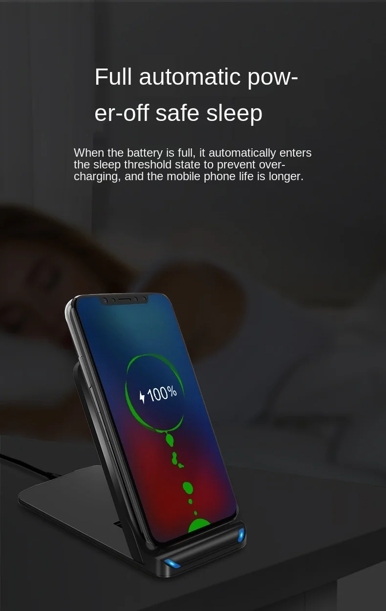 Mobile phone charger wireless charging 15w dual-coil two-in-one bracket wireless fast charging mobile phone wireless charging
Mobile phone charger wireless charging 15w dual-coil two-in-one bracket wireless fast charging mobile phone wireless charging