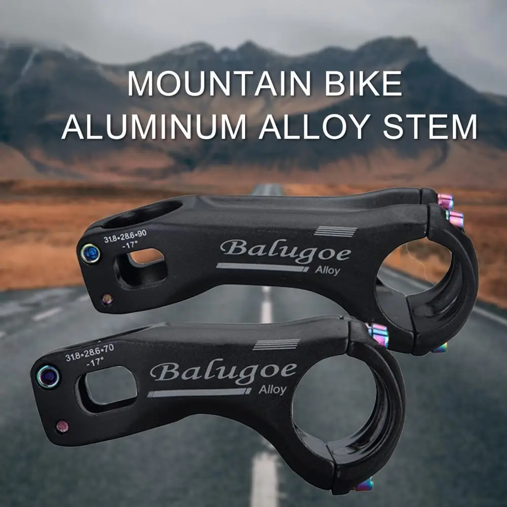 BALUGOE Bicycle Stem Matte Texture Mountain Bike Short Ultralight Handlebar Stem Tube Extender for Handlebar Bike Accessories
BALUGOE Bicycle Stem Matte Texture Mountain Bike Short Ultralight Handlebar Stem Tube Extender for Handlebar Bike Accessories