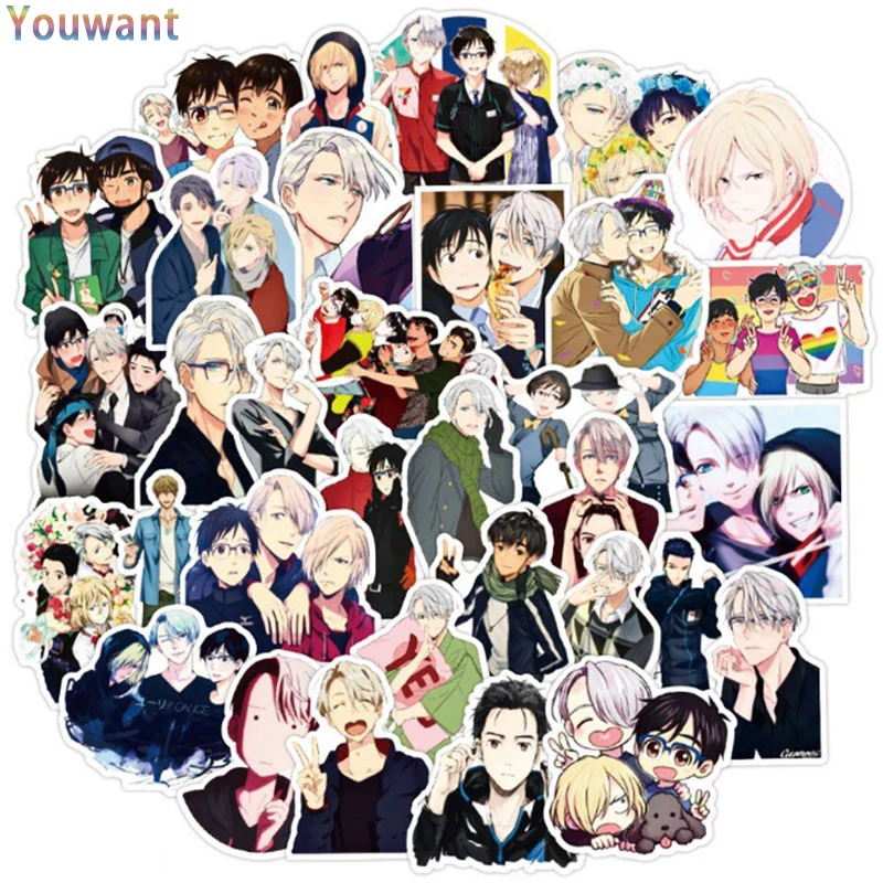 10/30/50pcs pack Cool Japanese Anime YURI!!! on ICE Stickers Luggage Laptop Skateboard Bicycle Backpack Cute Sticker Toy
10/30/50pcs pack Cool Japanese Anime YURI!!! on ICE Stickers Luggage Laptop Skateboard Bicycle Backpack Cute Sticker Toy