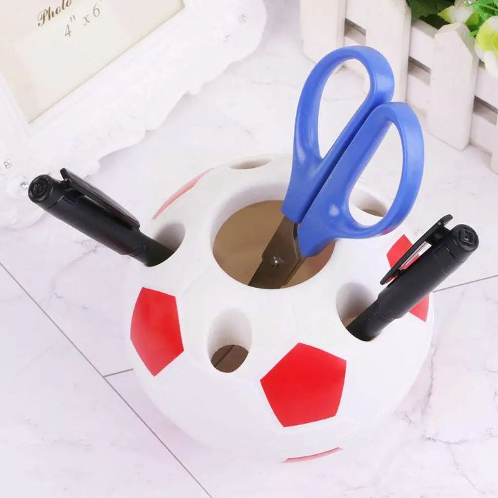 Soccer Shape Tool Supplies Pen Pencil Holder Football Shape Toothbrush Table Holder Home Desktop Gifts Student Rack Decorat E3s2
Soccer Shape Tool Supplies Pen Pencil Holder Football Shape Toothbrush Table Holder Home Desktop Gifts Student Rack Decorat E3s2