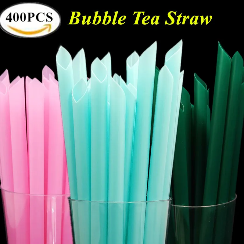 Bubble Tea Straw Plastic 400PCS Drinking Straws Extra Long Wide 23x1.3cm Colors Boba Milk Tea Smoothie Party Bar Accessories
Bubble Tea Straw Plastic 400PCS Drinking Straws Extra Long Wide 23x1.3cm Colors Boba Milk Tea Smoothie Party Bar Accessories