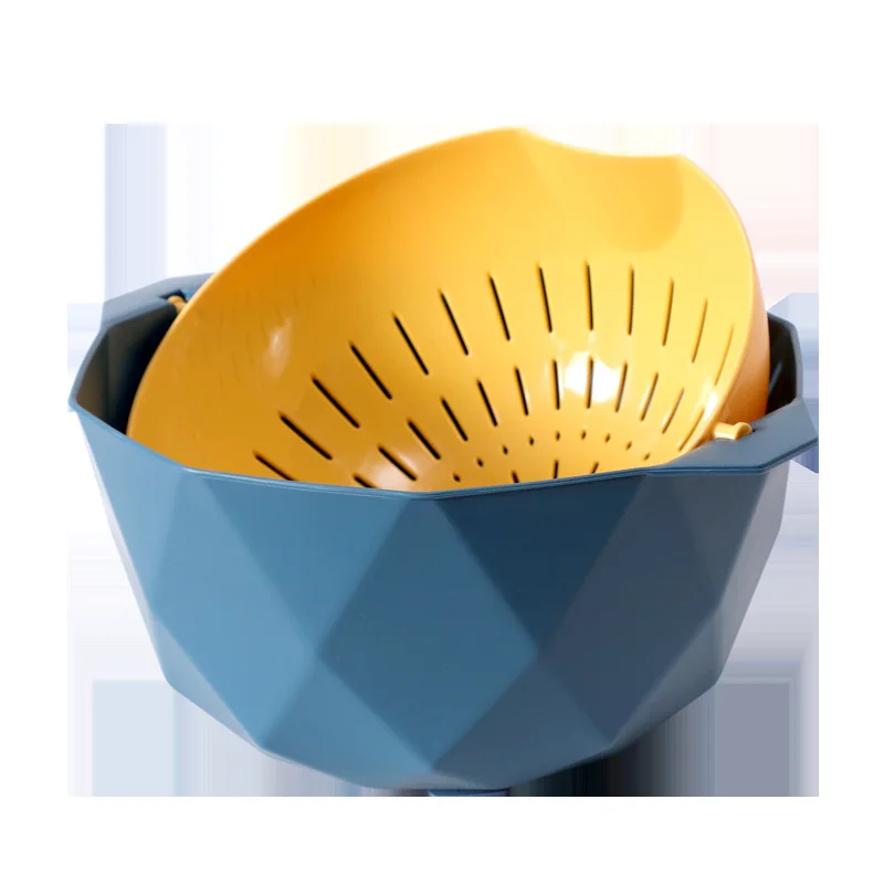 Creative multifunctional double-layer drain basket PP material color-matching fruit basket Home kitchen fruit and vegetable sink
Creative multifunctional double-layer drain basket PP material color-matching fruit basket Home kitchen fruit and vegetable sink