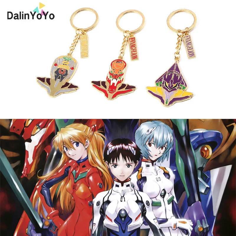 Anime KeyChain Evangelion EVA Ayanami Rei Ikari Shinji Asuka Cartoon Model Cosplay Keyring Men Key Women Bag Accessories
Anime KeyChain Evangelion EVA Ayanami Rei Ikari Shinji Asuka Cartoon Model Cosplay Keyring Men Key Women Bag Accessories