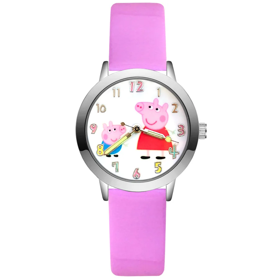 Fashion Cute Cartoon Pig Style Children Watches Kids Student Girls Boys Quartz Leather Wrist Watch JA226
Fashion Cute Cartoon Pig Style Children Watches Kids Student Girls Boys Quartz Leather Wrist Watch JA226