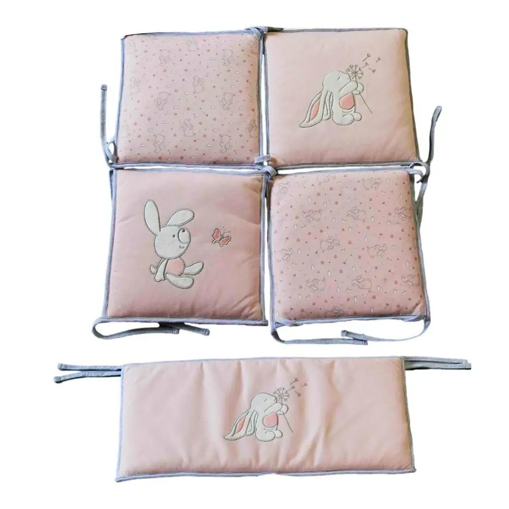 5PCS Crib Bed Circumference Set Crib Fence Cute Cotton Baby Crib Bumper Bed Accessories Split Splicing Bedside Bumper Summer
5PCS Crib Bed Circumference Set Crib Fence Cute Cotton Baby Crib Bumper Bed Accessories Split Splicing Bedside Bumper Summer