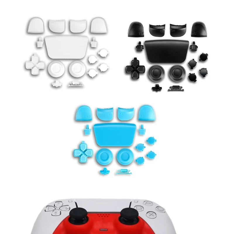 A B X Y R1 L1 R2 L2 D-Pad Trigger Button Shell key cap Set for PS5 Controller gamepad Joypad
A B X Y R1 L1 R2 L2 D-Pad Trigger Button Shell key cap Set for PS5 Controller gamepad Joypad
