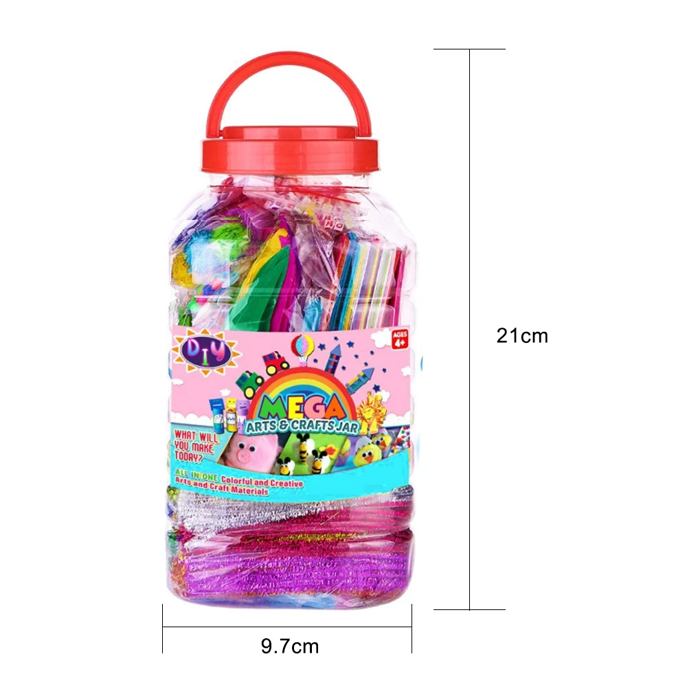 DIY Crafts Handmade Art Set Felt Fabric Colorful Plush Stickers Pompoms Eyes Paper Material for Children Kids Educational Toys
DIY Crafts Handmade Art Set Felt Fabric Colorful Plush Stickers Pompoms Eyes Paper Material for Children Kids Educational Toys