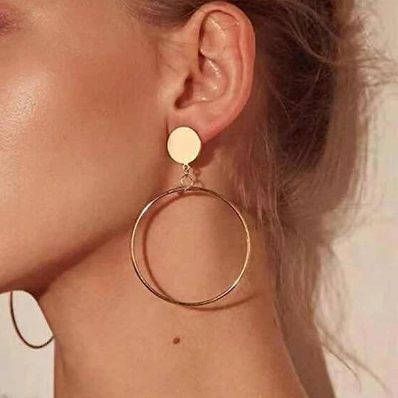 Big Circle Earrings Earrings Ladies Exaggerated Personality Earrings 2021 Popular New Fashion Earrings
Big Circle Earrings Earrings Ladies Exaggerated Personality Earrings 2021 Popular New Fashion Earrings