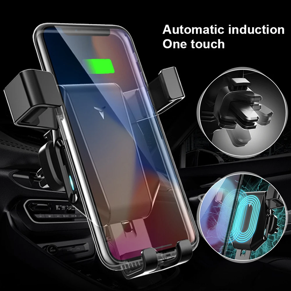 Auto Support Telephone Accessories 10W Charging Wireless Charger Useful Car Gravity Mobile Phone Holder
Auto Support Telephone Accessories 10W Charging Wireless Charger Useful Car Gravity Mobile Phone Holder