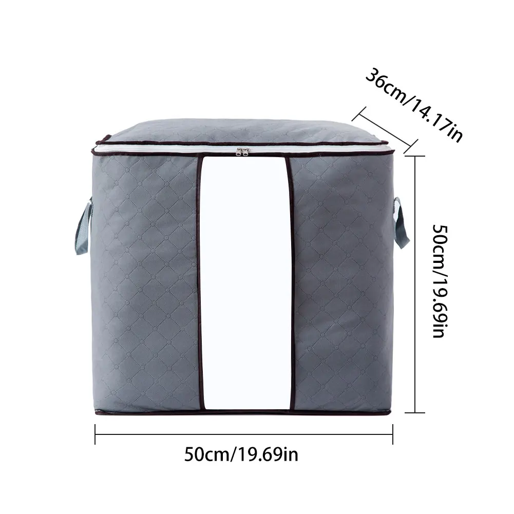 2018 new Non-woven Portable Clothes Storage Bag Organizer 45.5*51*29cm Folding Closet Organizer For Pillow Quilt Blanket Bedding
2018 new Non-woven Portable Clothes Storage Bag Organizer 45.5*51*29cm Folding Closet Organizer For Pillow Quilt Blanket Bedding
