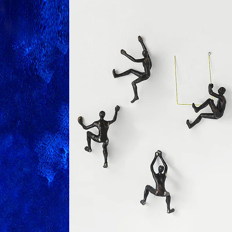 Creative Resin Crafts Ornaments Wall Hanging Character Decor Climbing Figure Sculpture Living Room Home Decoration Accessories
Creative Resin Crafts Ornaments Wall Hanging Character Decor Climbing Figure Sculpture Living Room Home Decoration Accessories