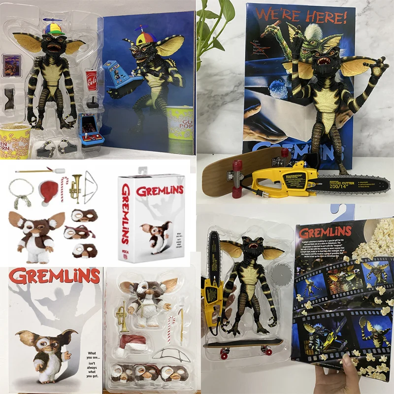 Фигурка NECA Elf Gremlins, экшн-фигурка Elf Little Monsters Ultimate Deluxe Edition, подвижные шарнирные фигурки Gremlins, игрушки в подарок
Фигурка NECA Elf Gremlins, экшн-фигурка Elf Little Monsters Ultimate Deluxe Edition, подвижные шарнирные фигурки Gremlins, игрушки в подарок