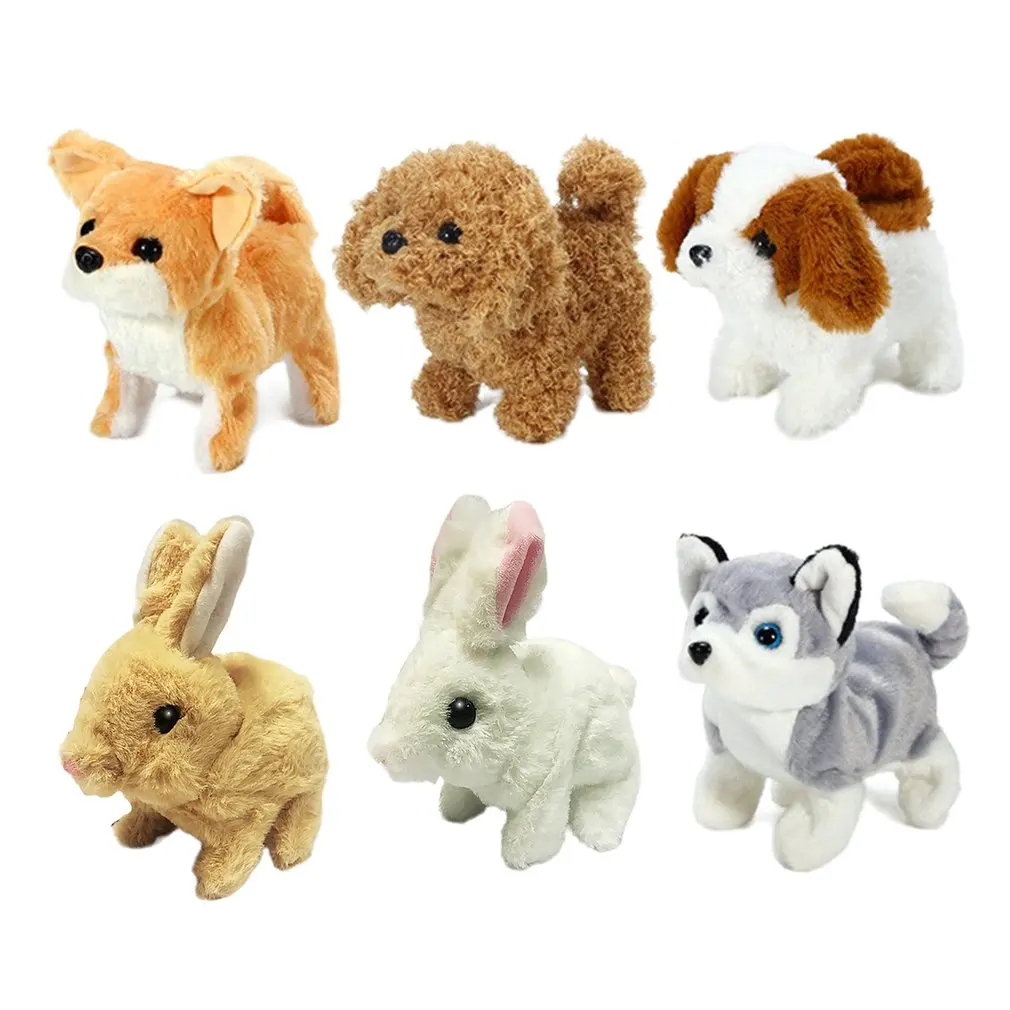 Realistic Teddy Simulation Dog Smart Called Walking Electric Plush Toy Teddy Robot Dog Child Toy Puppy Plush for Christmas Gift
Realistic Teddy Simulation Dog Smart Called Walking Electric Plush Toy Teddy Robot Dog Child Toy Puppy Plush for Christmas Gift