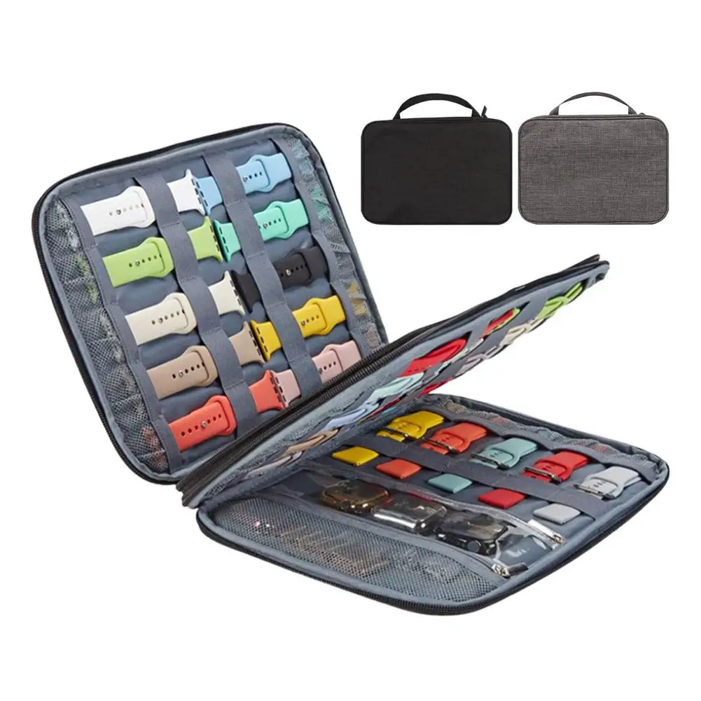 Multifunction Portable Watch Strap Organizer Watch Band Box Storage Bag Watchband Holder Watch Travel Carrying Case Pouch
Multifunction Portable Watch Strap Organizer Watch Band Box Storage Bag Watchband Holder Watch Travel Carrying Case Pouch