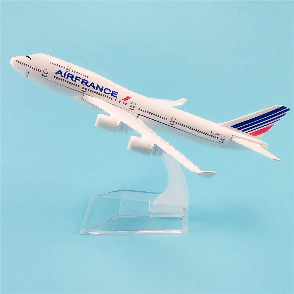16cm Metal Alloy Plane Model Air France Airways Boeing 747 B747 400 F-GITB Airlines Airplane Model w Stand Aircraft Gift
16cm Metal Alloy Plane Model Air France Airways Boeing 747 B747 400 F-GITB Airlines Airplane Model w Stand Aircraft Gift