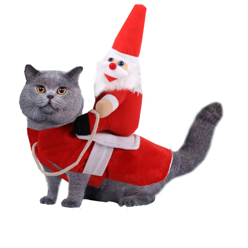 S/M/L/XL Pet Dog Cat Christmas Clothes Old Man Horse Riding Dress Up Costume Cosplay Riding Outfit Cospaly Cute New Style
S/M/L/XL Pet Dog Cat Christmas Clothes Old Man Horse Riding Dress Up Costume Cosplay Riding Outfit Cospaly Cute New Style
