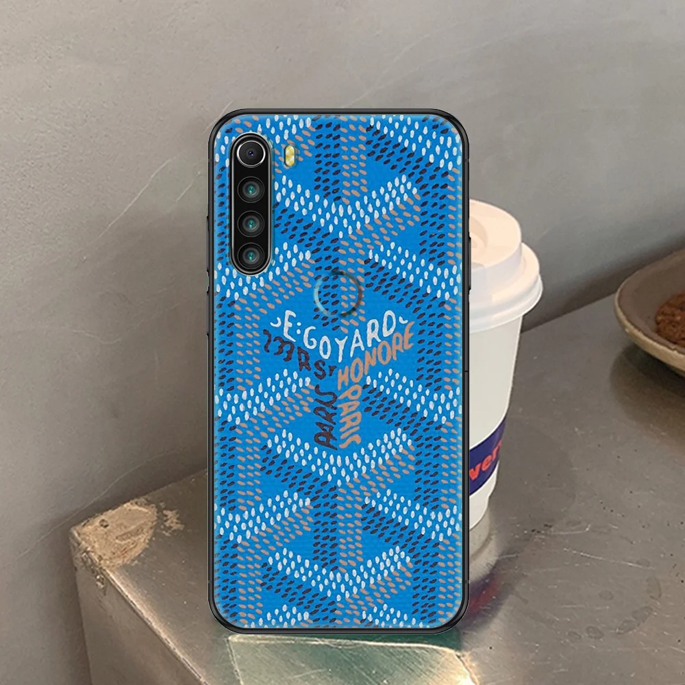 fashion Goyards brand Phone case For Xiaomi Redmi Note 7 7A 8 8T 9 9A 9S 10 K30 Pro Ultra black painting Etui luxury waterproof
fashion Goyards brand Phone case For Xiaomi Redmi Note 7 7A 8 8T 9 9A 9S 10 K30 Pro Ultra black painting Etui luxury waterproof
