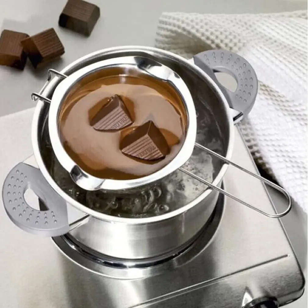 201 Stainless Steel Butter Melting Pot 600ml Water Proof Melting Bowl For Chocolate Milk Baking Tools
201 Stainless Steel Butter Melting Pot 600ml Water Proof Melting Bowl For Chocolate Milk Baking Tools